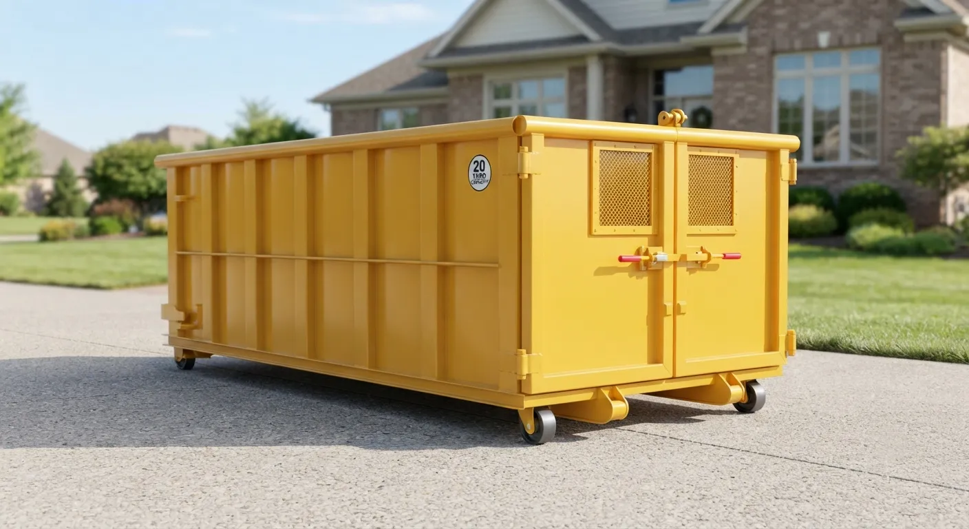 10 yard dumpster rental from our Renton fleet