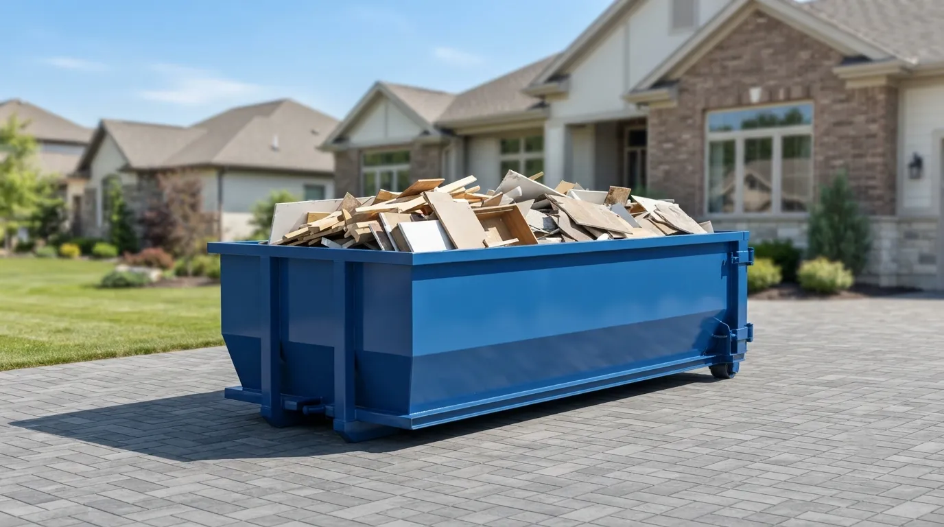 20 yard dumpster rental from our Renton fleet